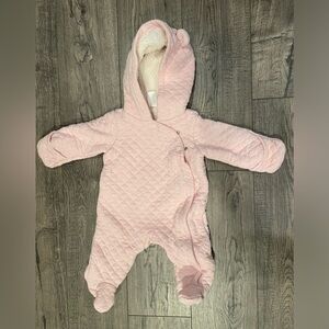 Carter's Pink Quilted Snowsuit